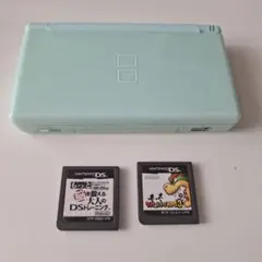 DS Lite ブルー ゲームカード2枚付き