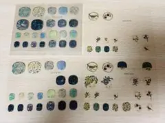 世界の名画デザインの樹脂ネイルシール