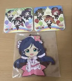 ラブライブ　東條希　ラバーストラップ　 コースター