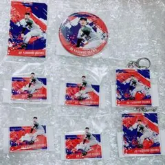 ヤクルトスワローズ　スワローズオンラインくじ　小川泰弘　アクスタ　キーホルダー