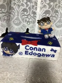 名探偵コナン 江戸川コナン ティッシュケース 新品、未使用