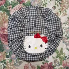 ハローキティ ギンガムチェック収納バッグ