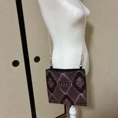 着物地リメイクポシェット