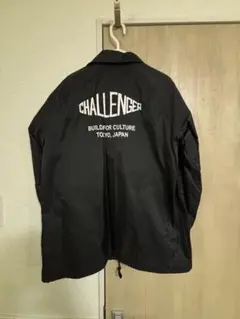 CHALLENGER ブラック ナイロンジャケット