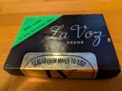 La Voz ラボーズアルト用リード16枚 ミディアムハード 旧パッケージ