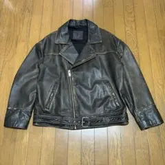 ZARA ヴィンテージ レザーライダース ジャケット
