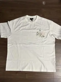 H&M オリジナルプリント Tシャツ L ホワイト