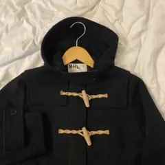 MHL. ダッフルコート チンストラップ トグル ブラック Ⅰ 1