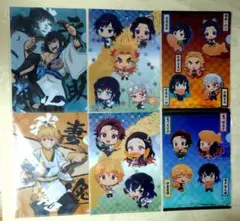 鬼滅の刃 A4クリアファイル 6枚セット