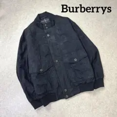 Burberrys バーバリーズ ソフリナシャル ブルゾン ジャンパー 刺繍ロゴ