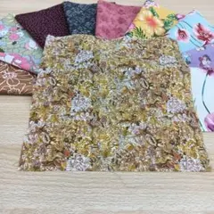 ★B950★ カットクロス/プリント生地/国産/25cm×25cm/10点