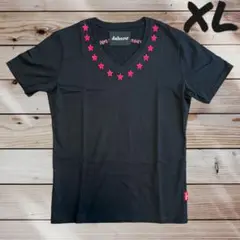 ダボロ　Tシャツ　刺繍　スター柄　新品未使用タグ無し　4046