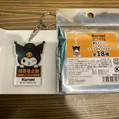 ジャイアンツ 巨人 阿部慎之助 サンリオ クロミコラボ タオル柄キーホルダー