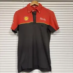 Mサイズ 昭和シェル 夏用 半袖ポロシャツ　フェラーリユニフォーム30