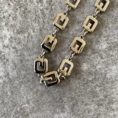 GIVENCHY ジバンシー　シルバー　Gロゴ　チェーンネックレス　ヴィンテージ