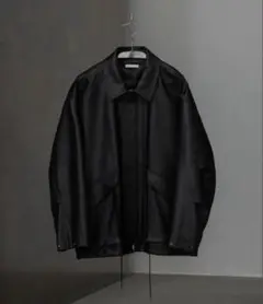 ◆正規品◆WYM LIDNM レザーブルゾン M ブラック