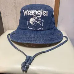 デニム サファリ ハット Wrangler ラングラー サイズ52センチ