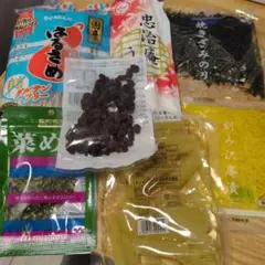 乾燥食品セット（海苔、干しぶどう、菜めなど） 新品未開封　写真参照お願い致します