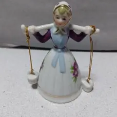 テーブルベル ハンドペイント 女性