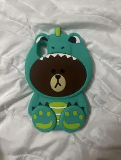 iPhone XR ケース　LINEフレンズ　ブラウン