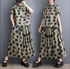 【新品】大きいサイズ セットアップ　スカート夏服 新品 半袖ゆったり4L