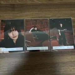 村山美羽 生写真　油を注せ　黒衣装　セミコン