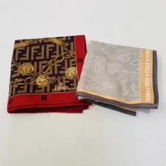 FENDI USEDハンカチ　２枚セット