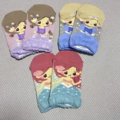 新品　みみ付きくつした　プリンセスくつした15-20cm