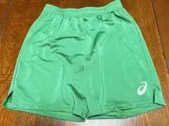 緑色 Mサイズ サッカーショーツ