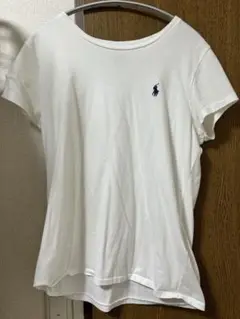 ラルフローレン　Tシャツ　ホワイト　Mサイズ
