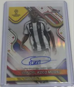 Topps finest コロムアニ　直筆サインカード