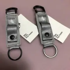 新品未使用 ナイキ NIKE クラブキーホルダー シルバー 2点セット