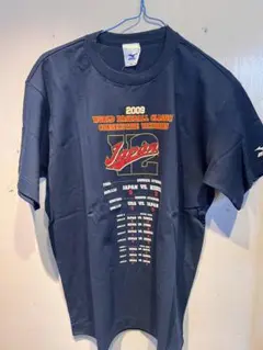 新品未使用　タグ付き　2009WBC　野球日本代表　侍ジャパン２連覇記念Tシャツ