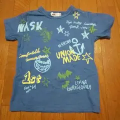 【美品】ワスク　Tシャツ　ブルー