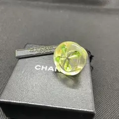 【ヴィンテージ】シャネル クローバーリング 指輪 リング 四葉