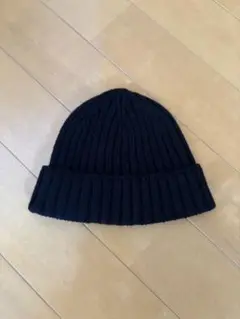 無印良品　ニットキャップ