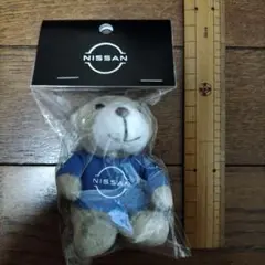 NISSAN Bear マスコット ブルー★ぬいぐるみ