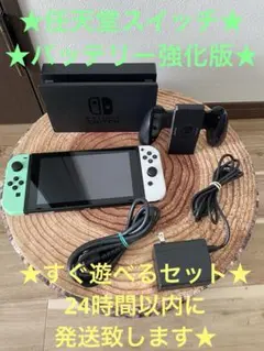 Nintendo Switch ニンテンドースイッチ本体　GRN/WHT箱無し