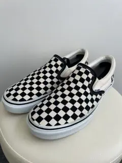 状態◎Vans チェッカーボード スリッポン 27cm