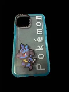 新品未使用iPhone13pro ポケモン、ルカリオ柄ケース