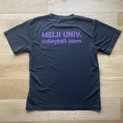 明治大学 バレーボールチーム シャツ　Lサイズ　MEIJI