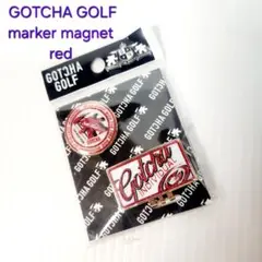 Gotcha ガッチャ ゴルフ ボール マーカー レッド