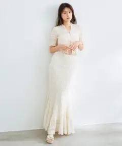 COCODEAL ティアードマーメイドスカート
