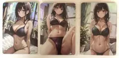 リコリス・リコイル　井ノ上たきな　両面　セクシーカード　3枚セット