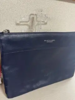 BLACK LABEL CRESTBRIDGE ネイビー クラッチバッグ