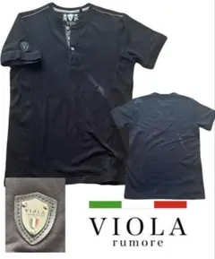 【ほぼ未使用】VIOLA ヴィオラ 半袖ポロシャツ Lサイズ