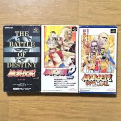 スーパーファミコン　餓狼伝説　3本セット