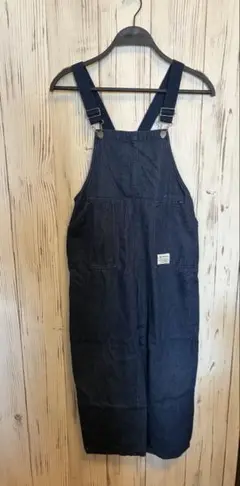 BEAMS mini ダークブルー オーバーオール