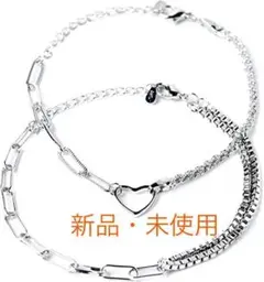 ペアブレスレット アクセサリー プレゼント カップル 金属アレルギー対応 d