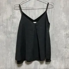 Ungrid（アングリッド）テンセルタックキャミソール ブラック
